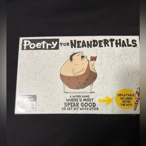 Poetry for Neanderthals Game